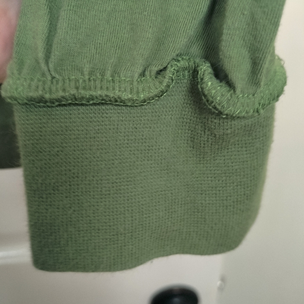 VTG Blac Label Premium Living Dead Society Long Sleeve Shirt XL Green Y2K Grunge - Picture 9 of 15
